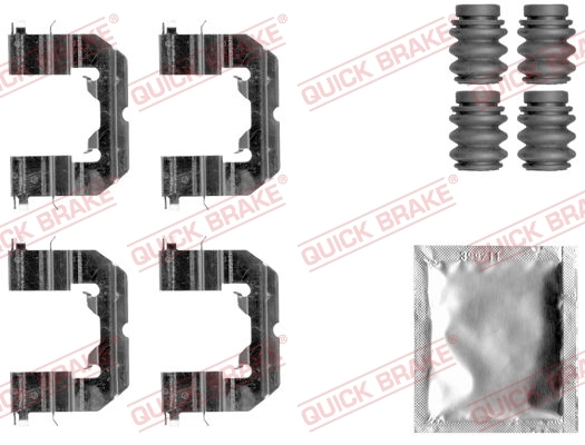 Accessory Kit, disc brake pad